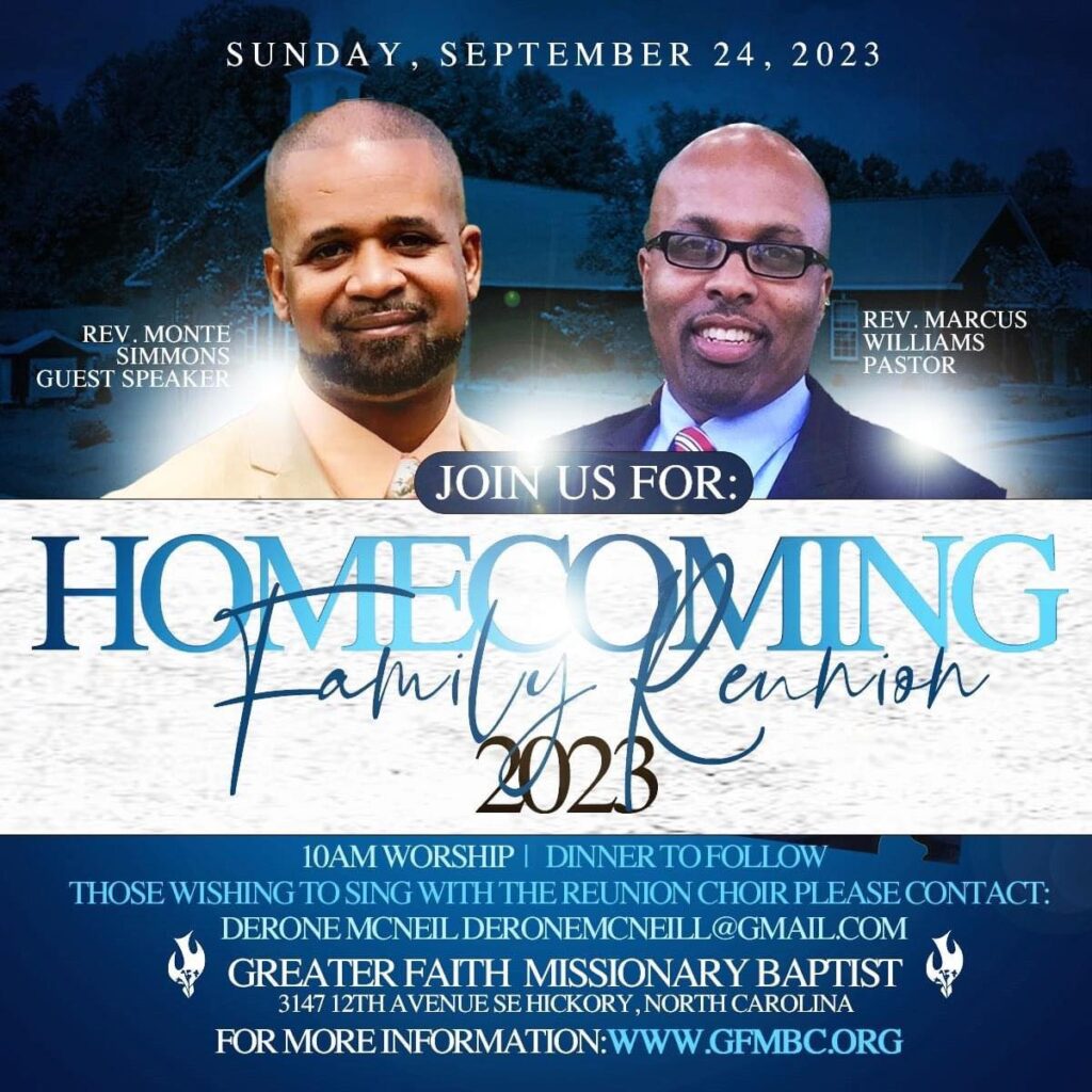 Greater Faith Missionary Baptist Church – Where Ministry Begins With You